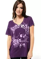 t shirt ed hardy 2012 style mujer header purple,ed hardy soldes